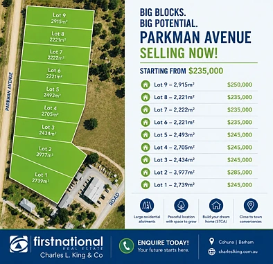 Barham Big Blocks, Big Potential – Parkman Ave Now Selling