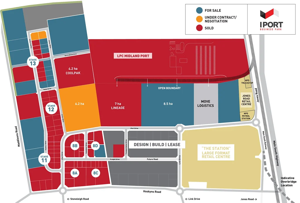 Rolleston  Industrial Land at Iport Business Park
