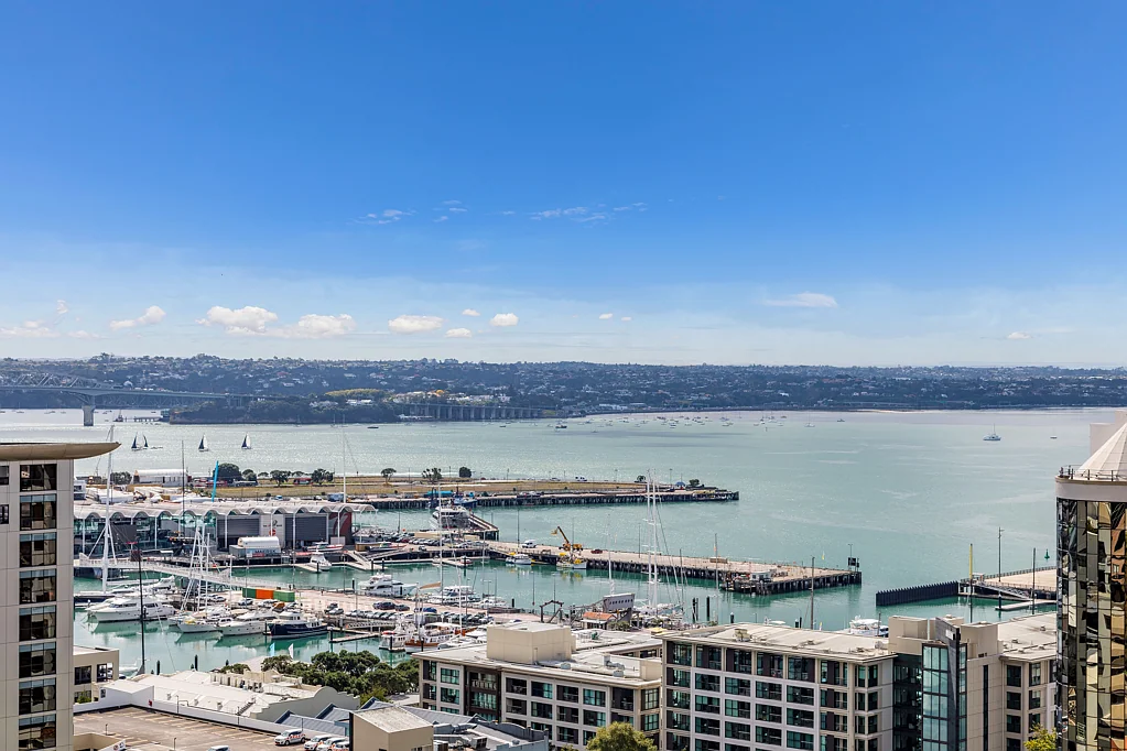 Auckland Central 2ਬੈੱਡਰੂਮ Double the Dual Key Dream with Harbour Views