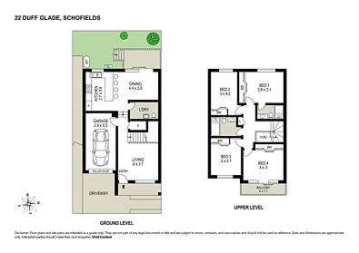 22 Duff Glade, Schofields, NSW 2762, 4 રૂમ, 2 બાથરૂમ, Townhouse