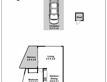 g221/1b Vangelis Street, Rouse Hill, The Hills, 1 habitaciones, 1 baños, Apartment