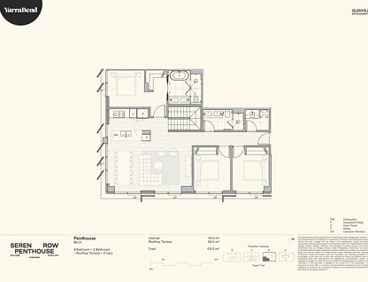 LOT B6.01/39 Mills Boulevard, Alphington, North Melbourne, 4 ਕਮਰੇ, 4 ਬਾਥਰੂਮ, Apartment