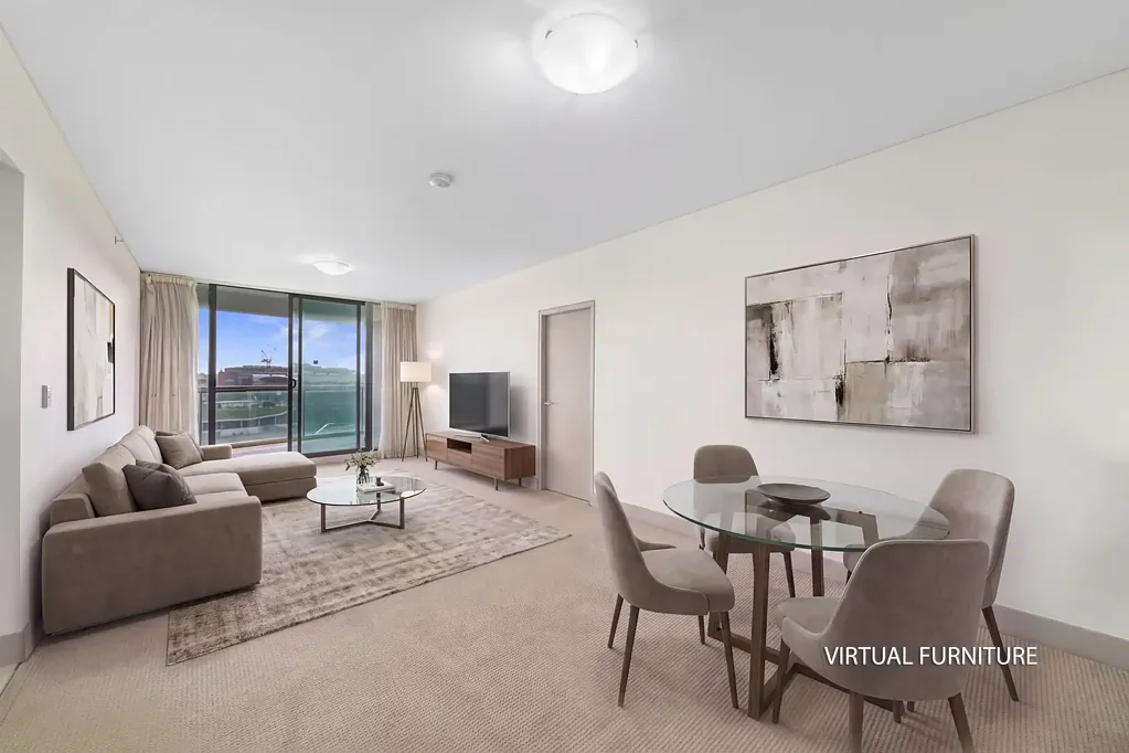 Sydney 2 Bedroom Spacious Two-Bedroom + Study Apartment with Darling Harbour Views