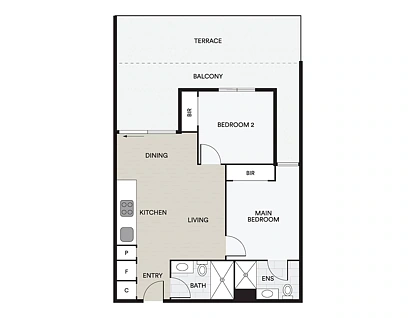 3902/2107 Dandenong Road, Clayton, Bayside, 2 Bedrooms, 2 Bathrooms, Apartment