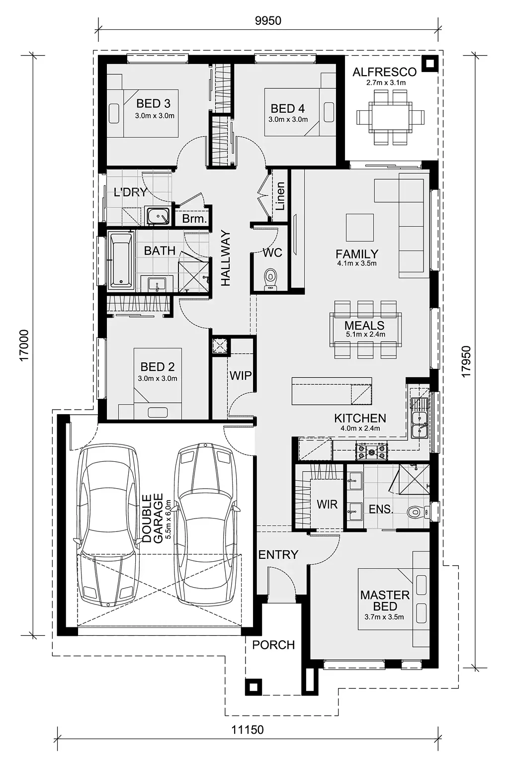 426 Raven Circuit, Beveridge, VIC 3753, 4 Bedrooms, 2 Bathrooms, House