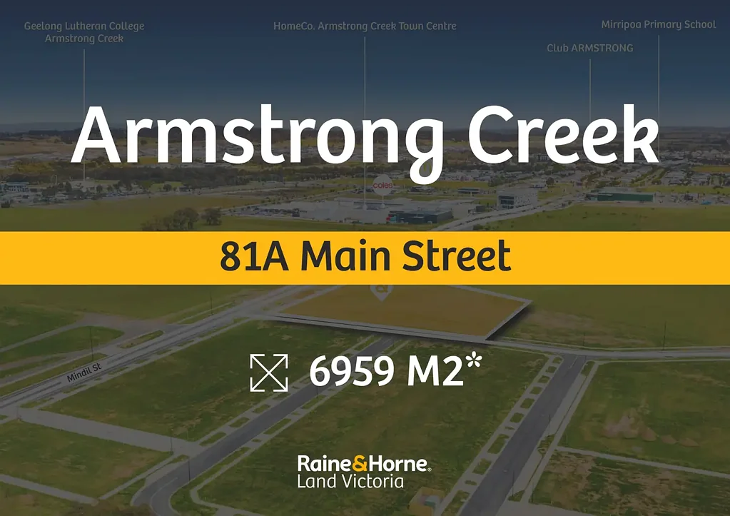 Armstrong Creek A Landmark Mixed-Use Opportunity in the Heart of a Thriving Growth Corridor!!
