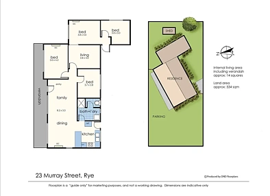Plano ng Bahay - 23 Murray Street, Rye, VIC 3941