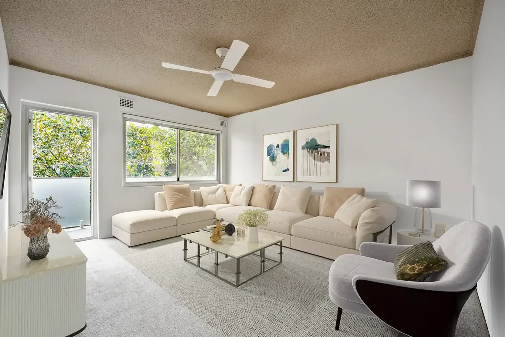 Spacious one bedroom with balcony and carport