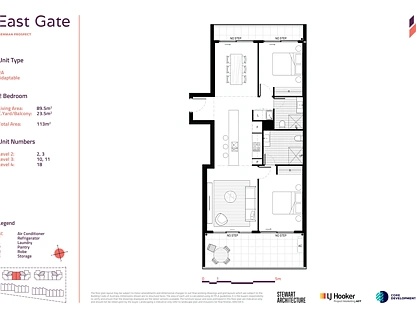 18/14 Hoolihan Street, Denman Prospect, Molonglo Valley District, 2 rūma, 2 rūma horoi, Apartment