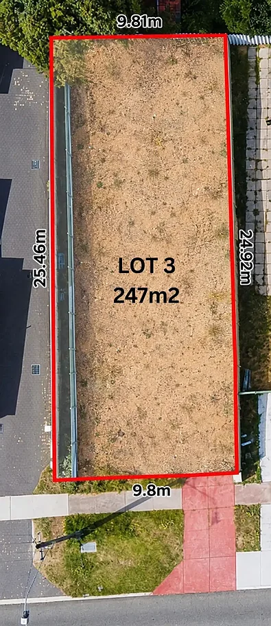 Balga Street Front Lot 247m2 Block