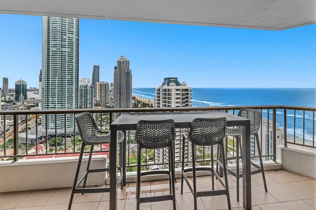 Surfers Paradise 2कमरा Stunning Ocean and Skyline Views - 26th Floor, NE corner