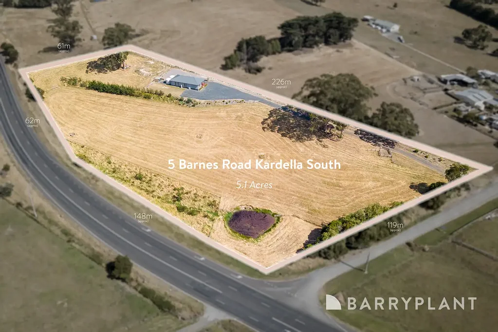 Kardella South 4ห้องนอน A Rare Find on 5 Acres – A Brand New Home with Endless Potential