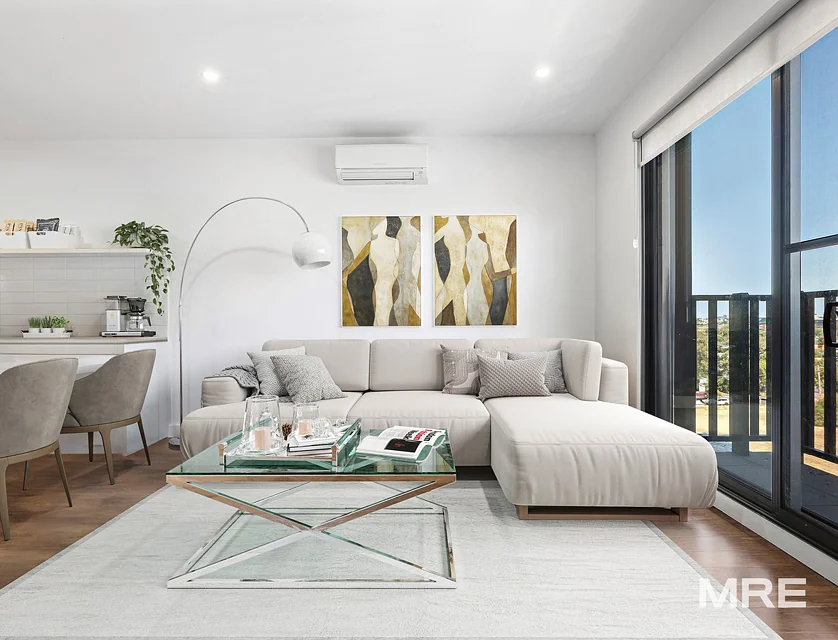406/8 Olive York Way, Brunswick West, North Melbourne, 2 ห้องนอน, 1 ห้องน้ำ, Apartment