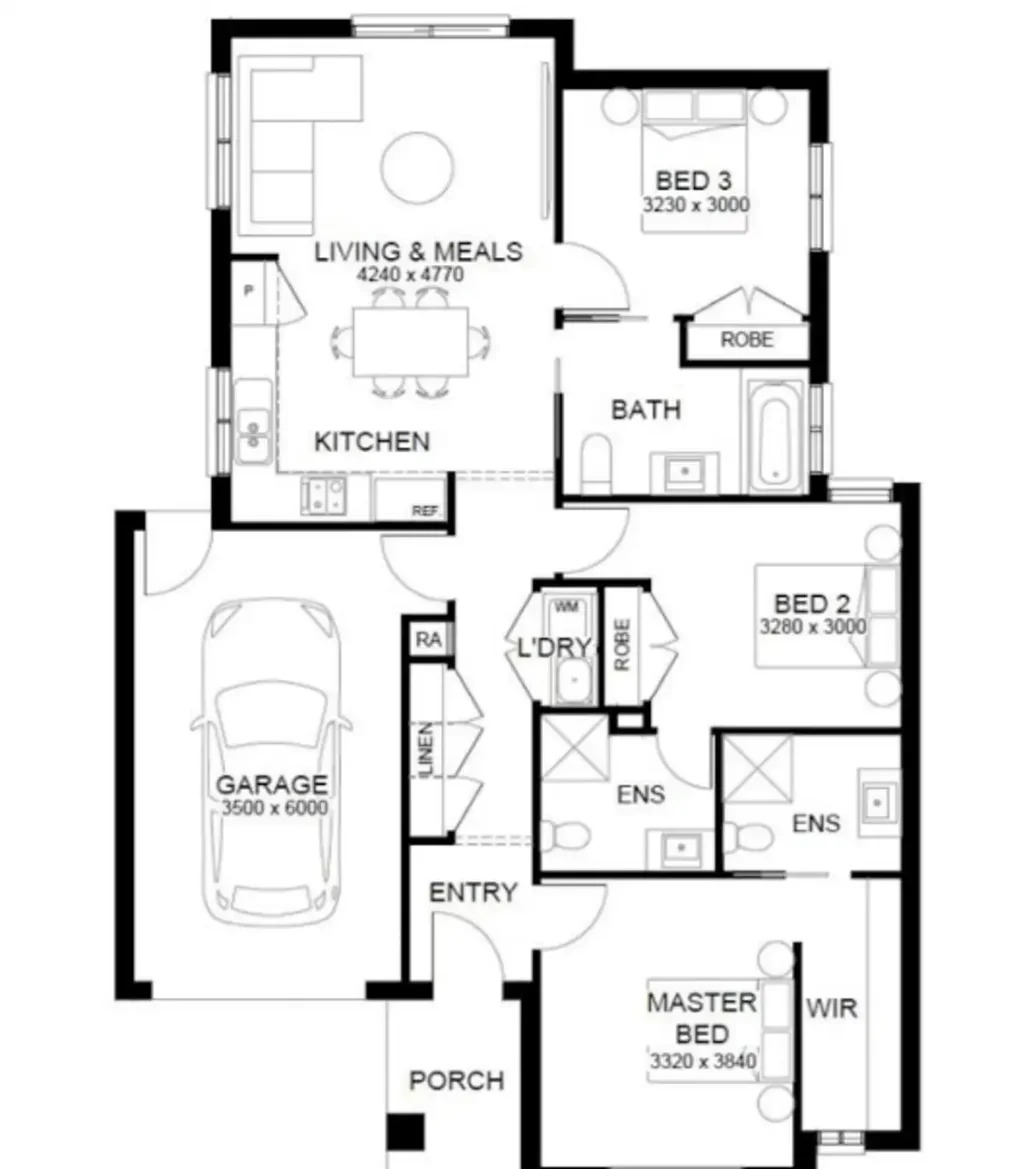 Truganina 3房 3卧3卫1车库 石英石台面 现代景观设计 智能安防系统 ONE OPPORTUNITY. LOCKED IN PRICE UNTIL 2027.