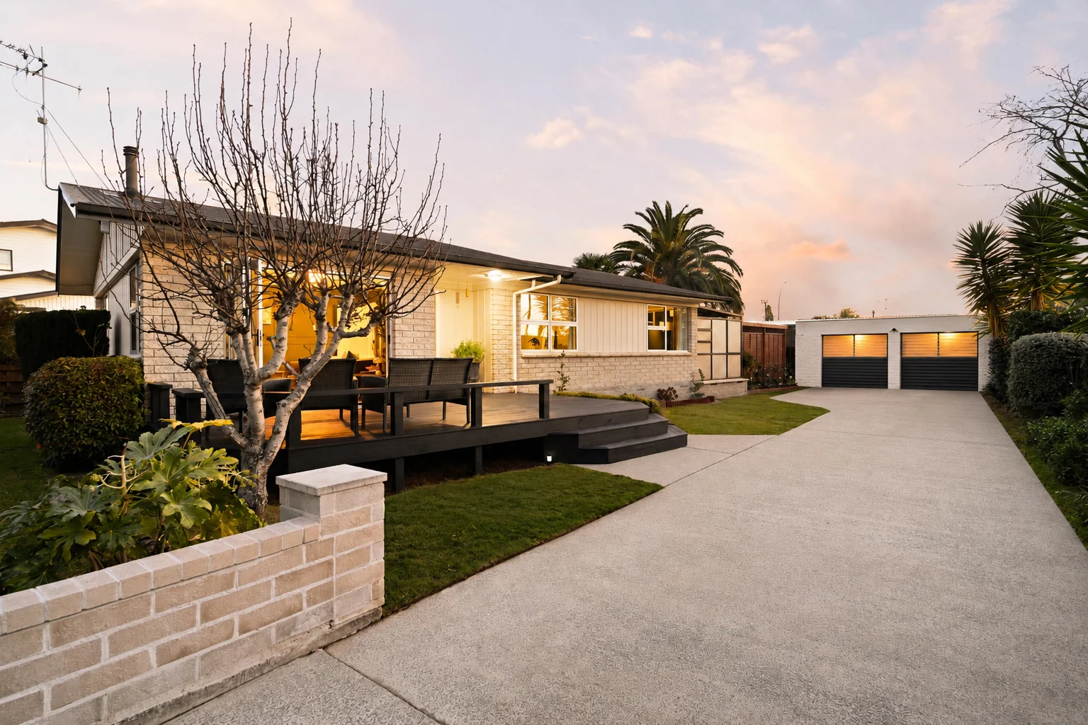 Pukete 3غرفة نوم Timeless Brick Double Glazed & Stylishly Renovated