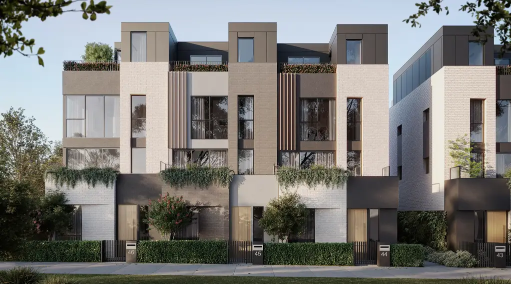 Alphington 3Phòng ngủ Expansive Townhouse with Lift & Dual Terraces