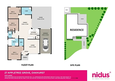 27 Appletree Grove, Oakhurst, NSW 2761, 3 slaapkamers, 1 badkamers, House