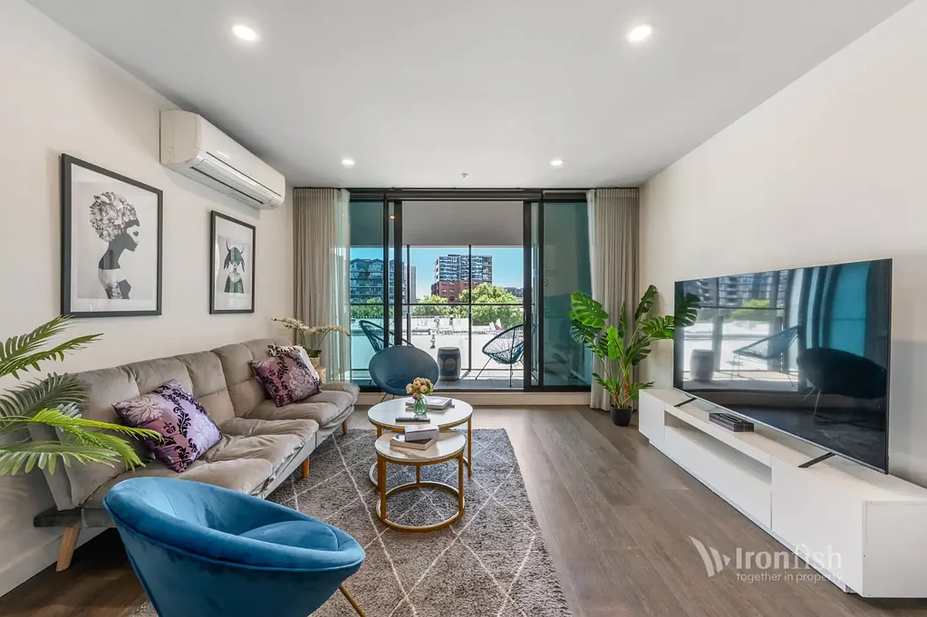 West Melbourne 2ਬੈੱਡਰੂਮ Sleek Modern Living in This Dynamic Urban Location