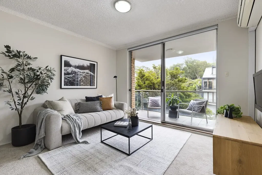 Sun-filled waterfront living, ideally located.