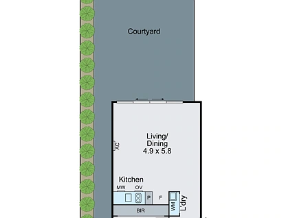 8/1295 Toorak Road, Camberwell, Inner East Melbourne, 1 phòng ngủ, 1 phòng tắm, Apartment