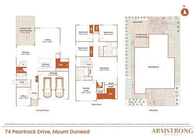 Plano ng Bahay - 74 Pearlrock Drive, Mount Duneed, VIC 3217