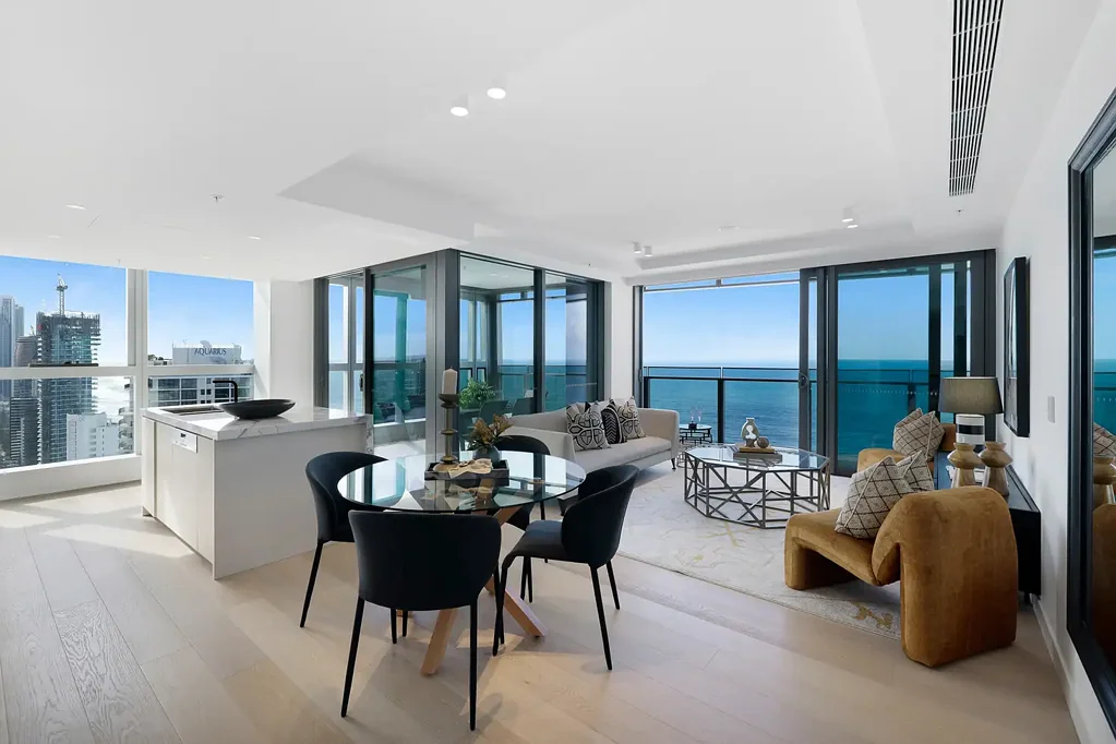 Surfers Paradise 2غرفة نوم Rare North-East Facing Brand New Absolute Beachfront Residence - Jewel
