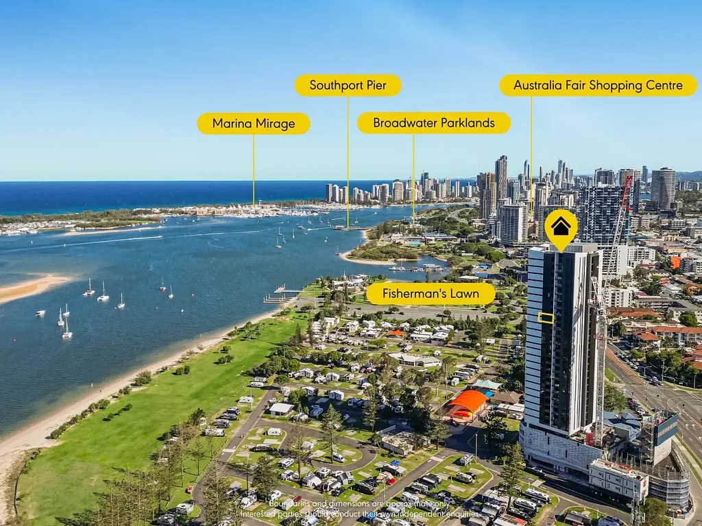 Southport 1Kwarto COASTAL LUXURY LIVING WITH BROADWATER VIEWS AND UNBEATABLE LOCATION!
