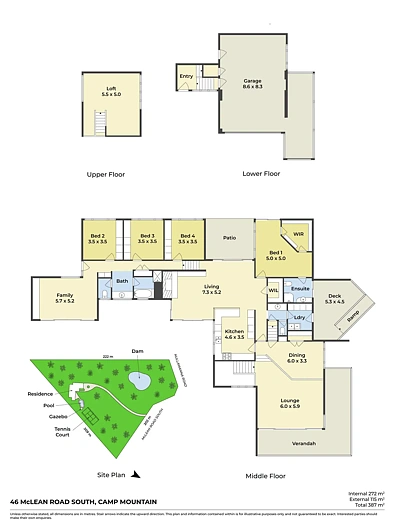 1 Nullamanna Road, Camp Mountain, QLD 4520, 4 slaapkamers, 2 badkamers, House