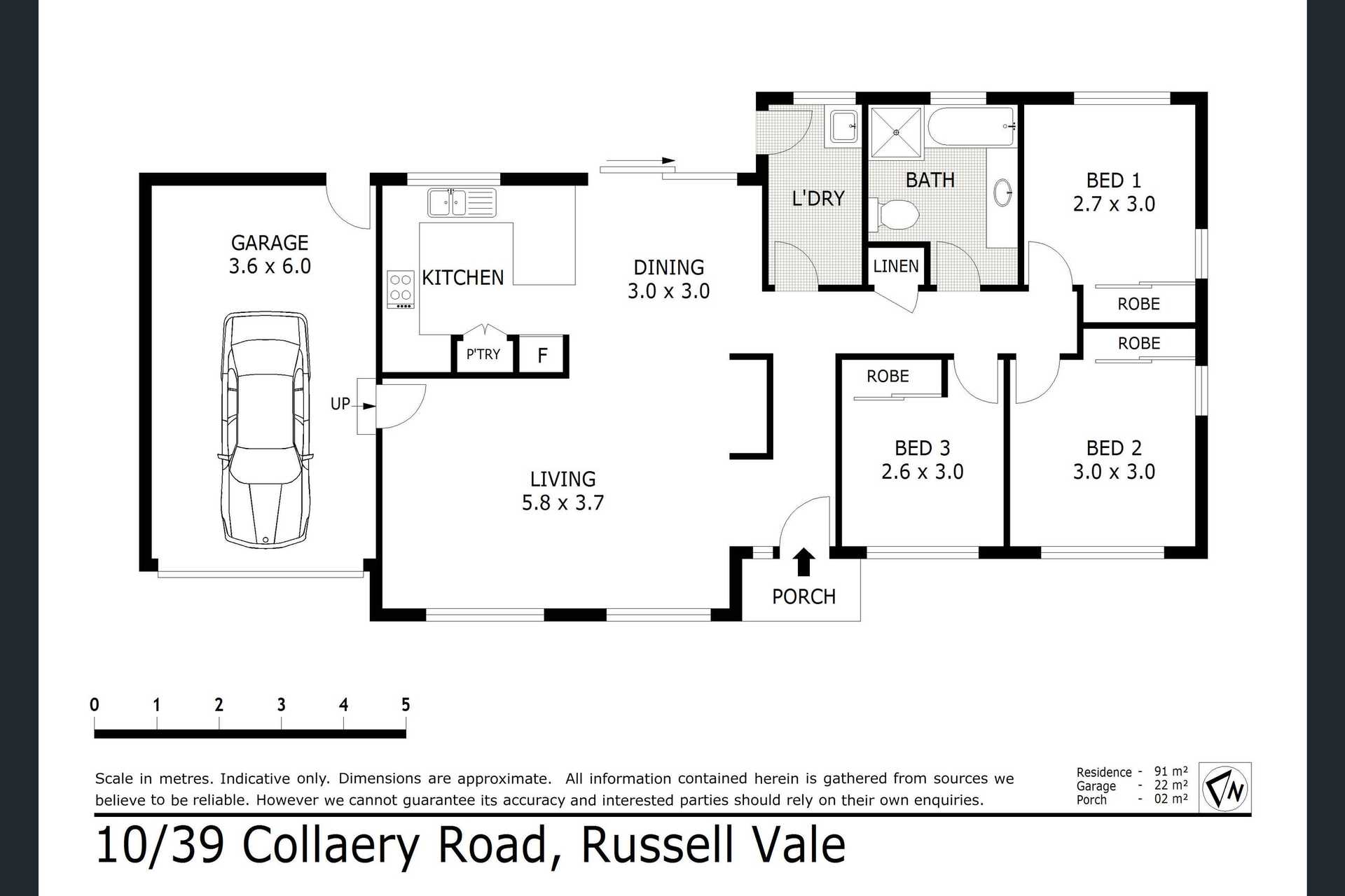 UNIT 10 39 COLLAERY RD, RUSSELL VALE NSW 2517, 0房, 0浴, Unspecified