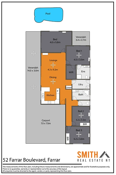52 Farrar Boulevard, Farrar, NT 830, 4 Bedrooms, 2 Bathrooms, House