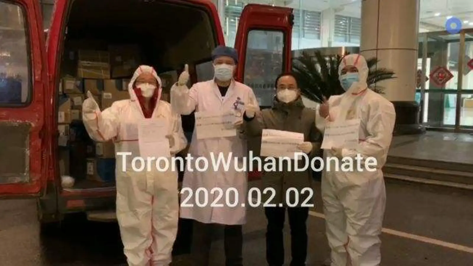 鼓舞人心！多伦多华人支援武汉的医疗物资，已交给协和医院！