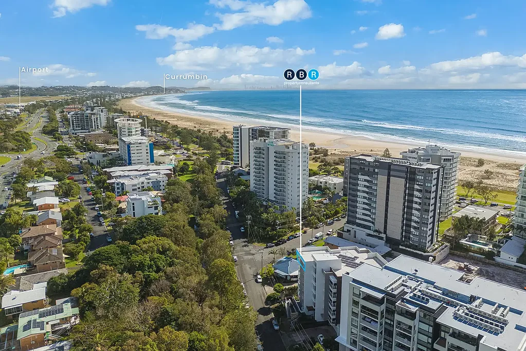 Coolangatta 1房  Top Floor 1 bedroom + Study with Ocean & Hinterland Views