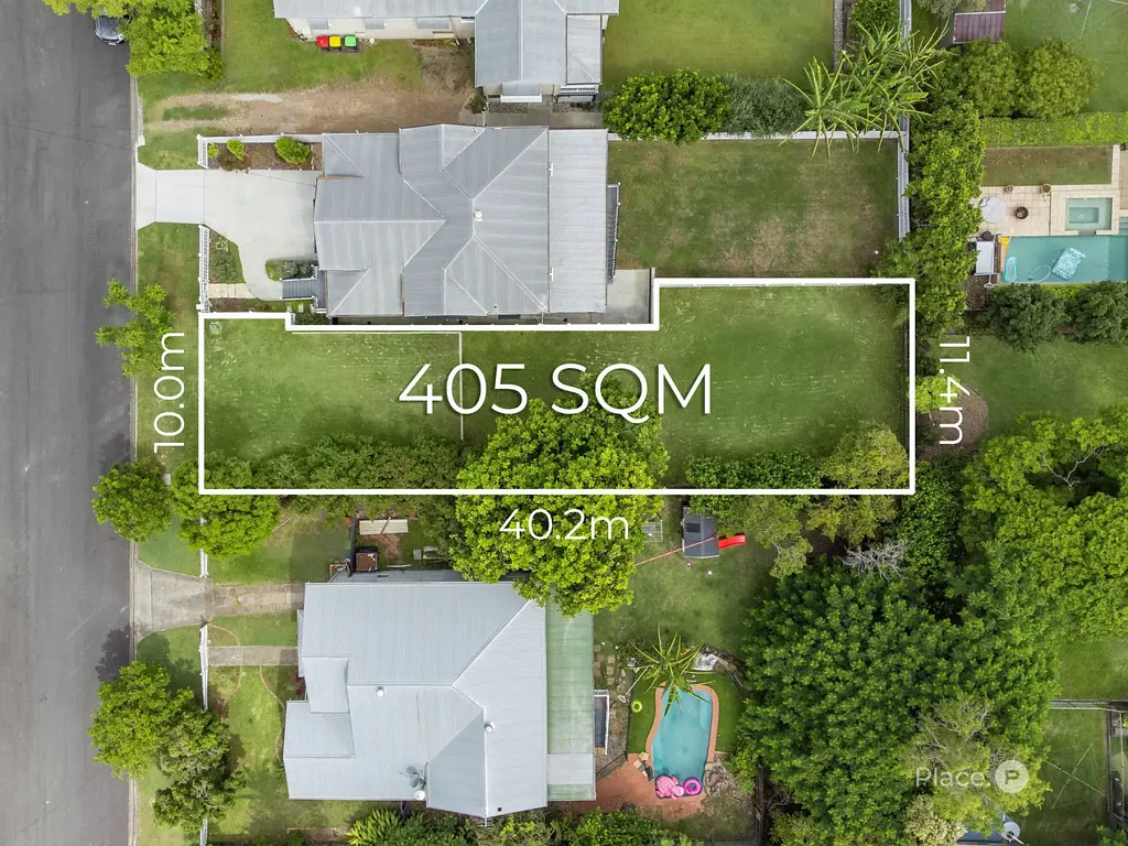 Camp Hill Vacant Land | North-to-rear with City Views