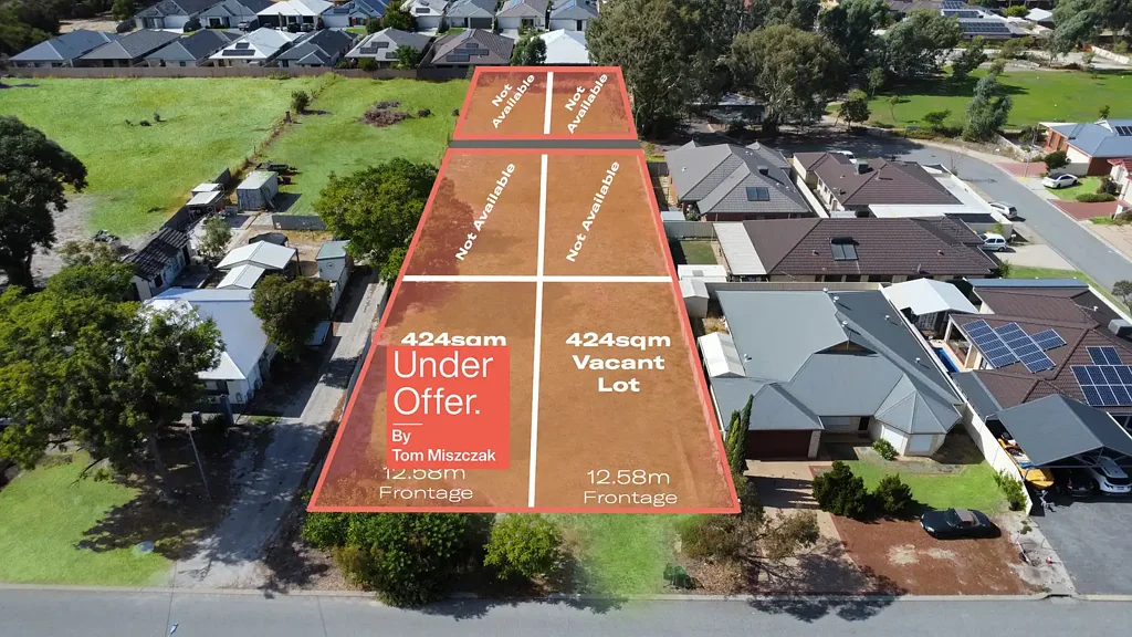 East Cannington ONLY 1 LEFT! Rare Green Title Street Front Land
