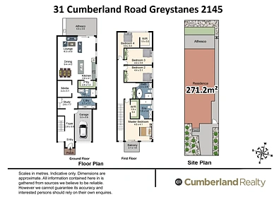 31 CUMBERLAND ROAD, Greystanes, NSW 2145, 4 slaapkamers, 3 badkamers, House