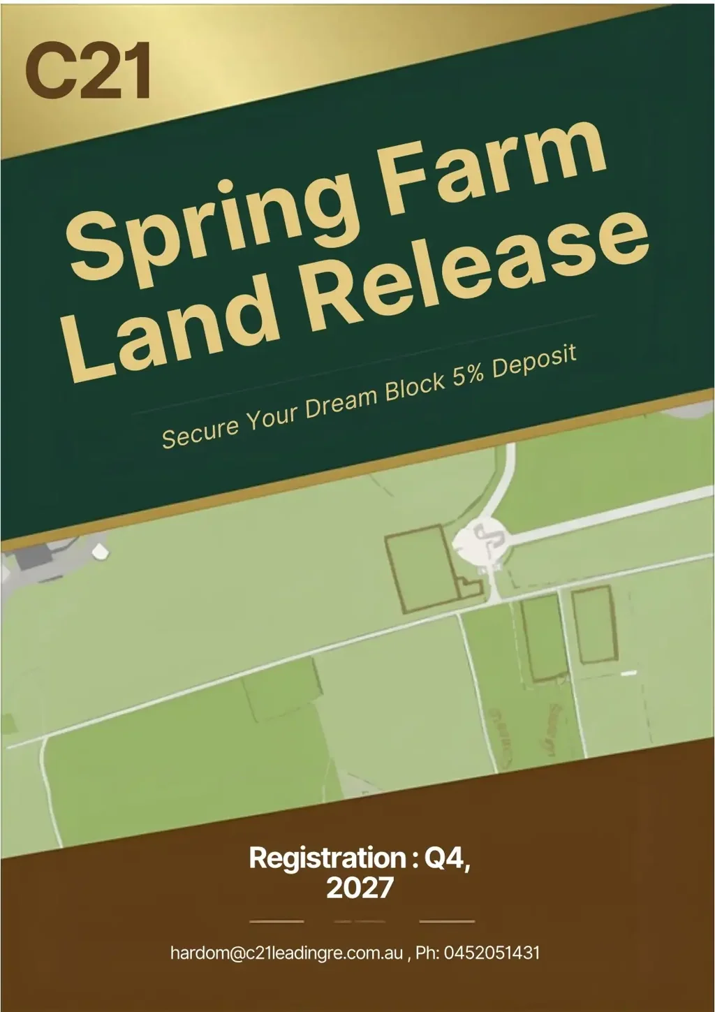 Spring Farm Premium lot!!