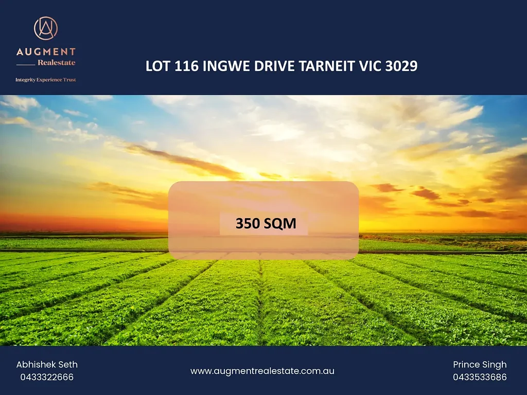 LOT 116 Ingwe Drive, Tarneit, VIC 3029