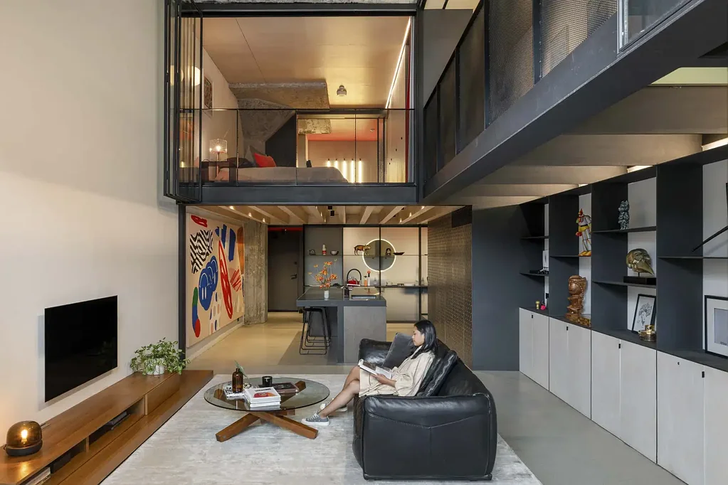 Award winning warehouse conversion + resort facilities