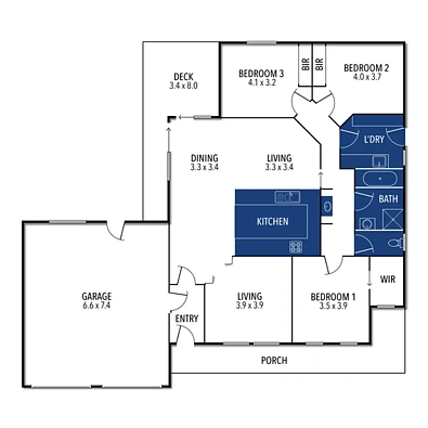 8 Roache Court, Warrnambool, VIC 3280, 3房, 1浴, House