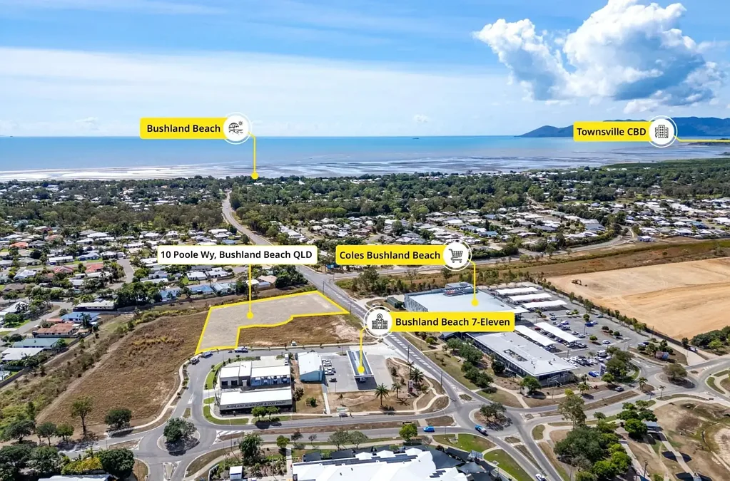 Bushland Beach  DA Approved 4,674m²* Residential Development Site | 20 x 3 Bedroom Townhouses*