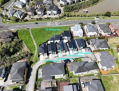 2B Allegro Way, Albany, North Shore City, 4 غرف, 2 حمامات, House