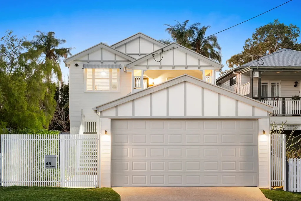 Morningside 4 Bedroom A picture-perfect Queenslander-inspired retreat + poolside family bliss in a leafy inner-east enclave