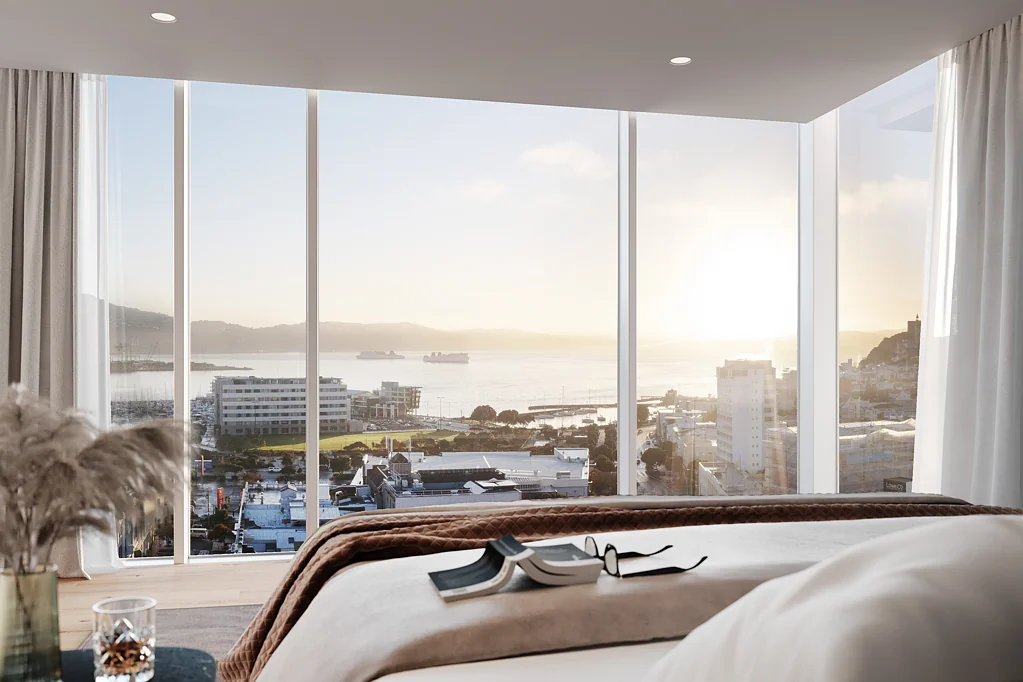 Wellington Central 2कमरा TWO BEDROOM PENTHOUSE - HYDE LANE