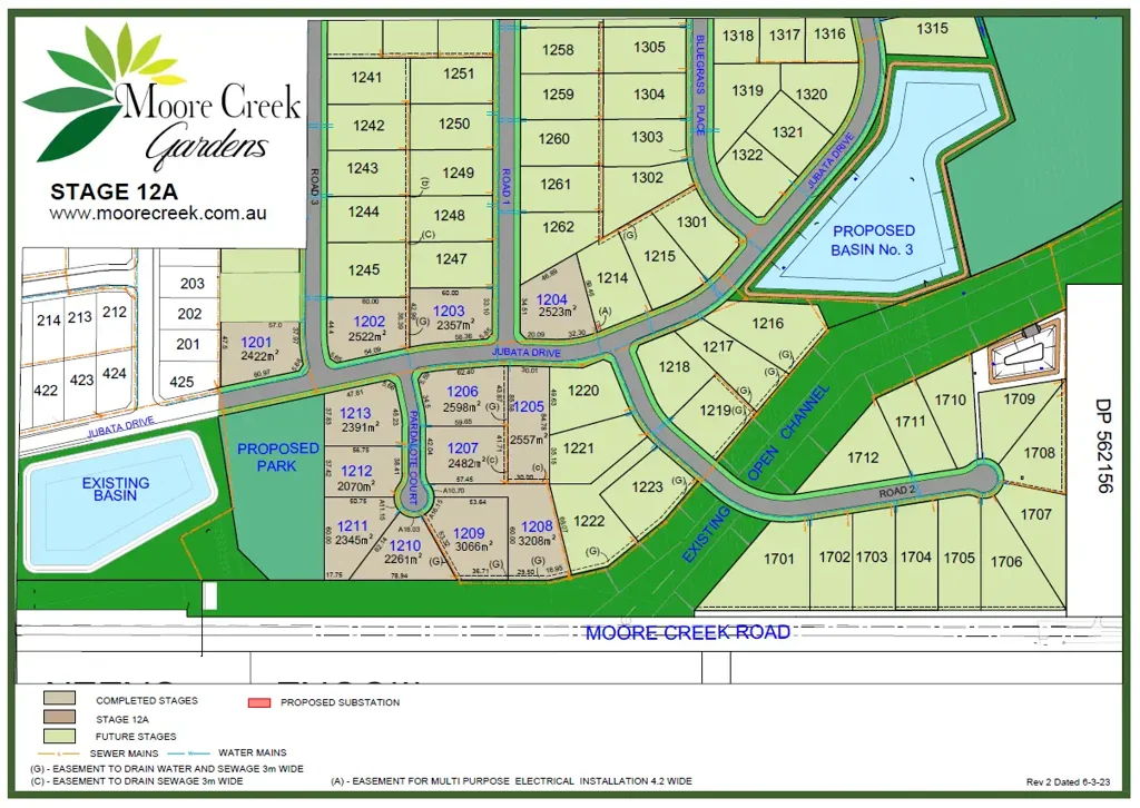 Tamworth Registered and ready to build on! Secure the last block in Stage 12A!