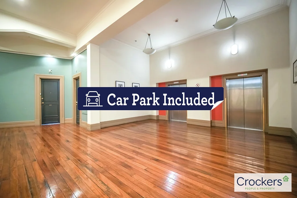 Carpark included  -  3 large bedrooms + 1 Single bedroom or home office  + 2 bathrooms on K Road