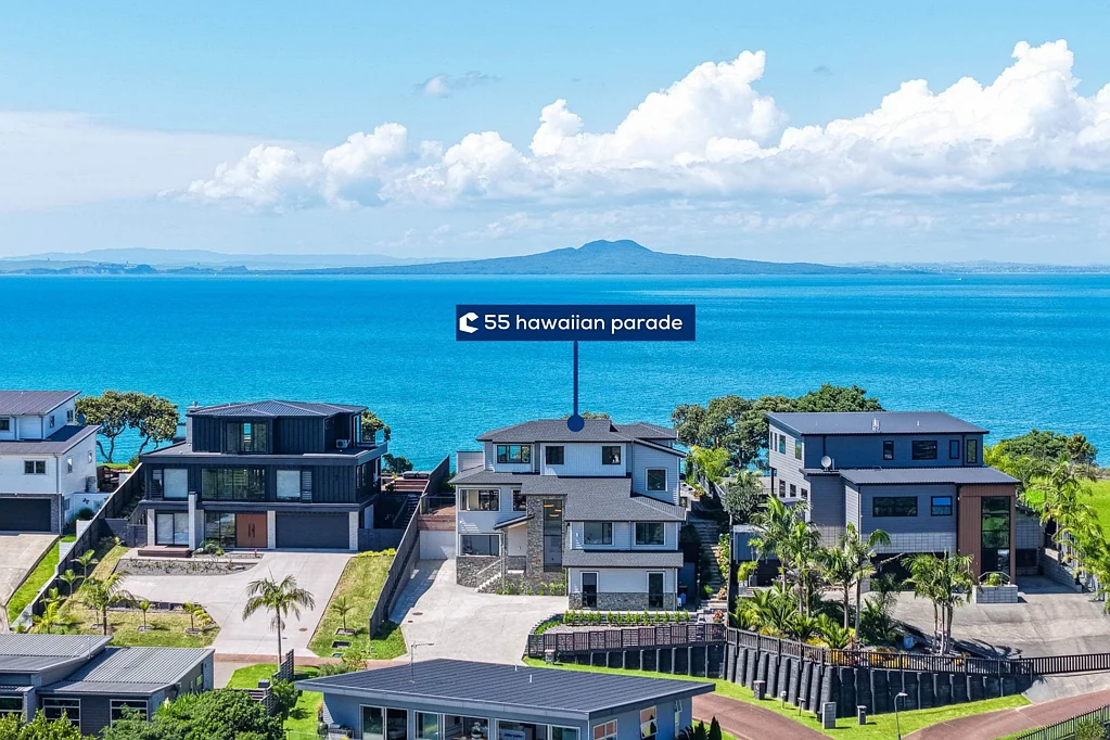 Arkles Bay 5chambre Cliff-Top Luxury with Panoramic Sea Views