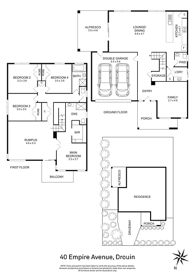 40 Empire Avenue, Drouin, VIC 3818, 4 slaapkamers, 2 badkamers, House
