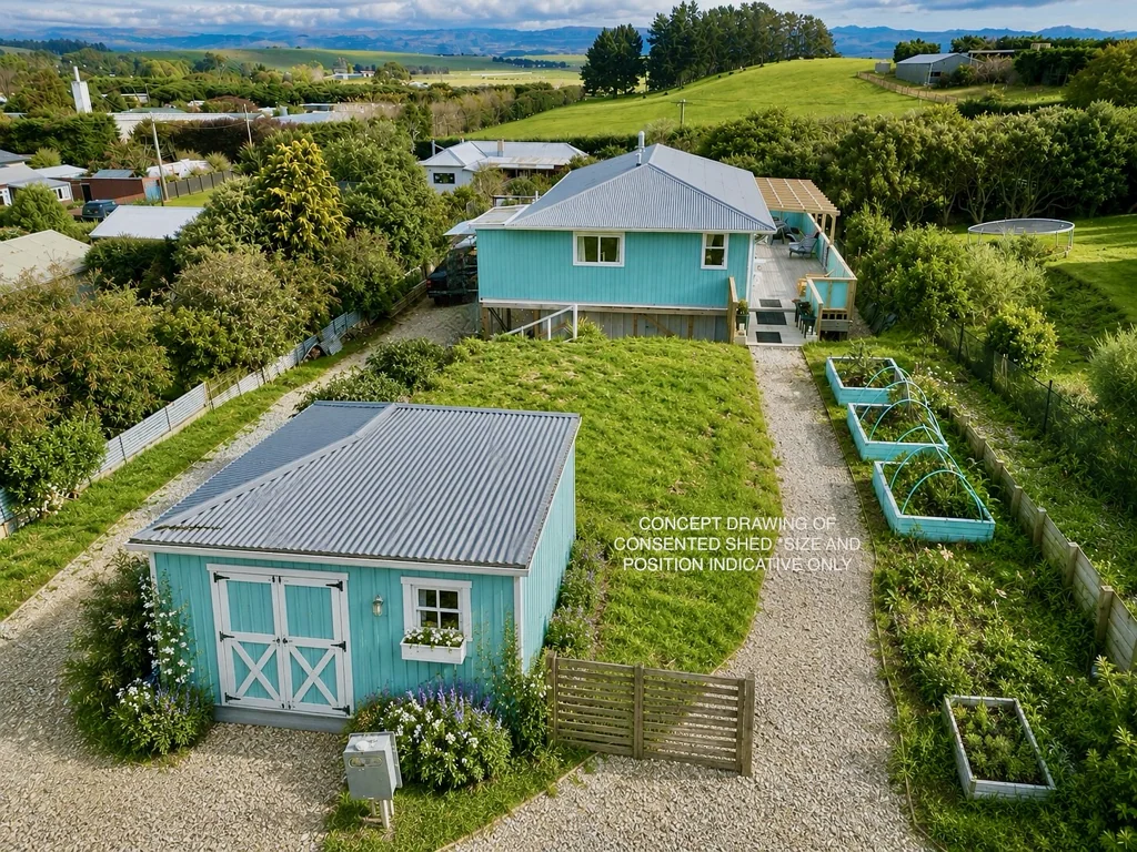 Kakanui 3ਬੈੱਡਰੂਮ Blue House by the Sea