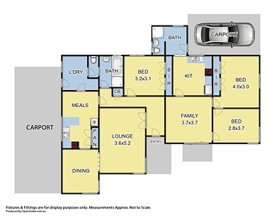 51 Snodgrass Street, Yea, VIC 3717, 3房, 2浴, House