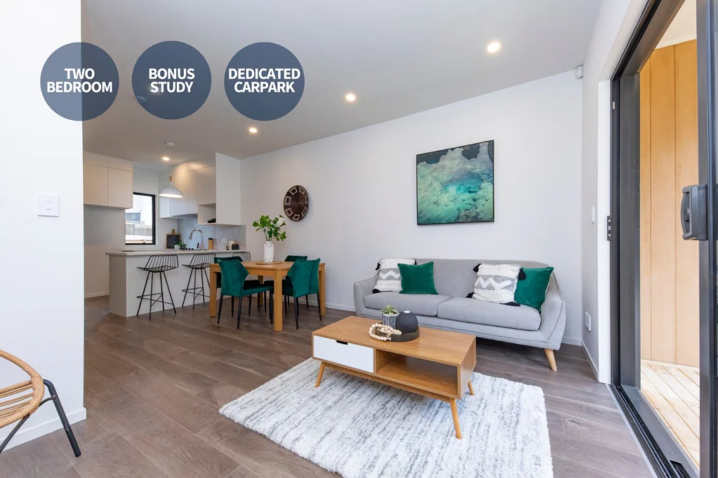 Two Bedroom + Study